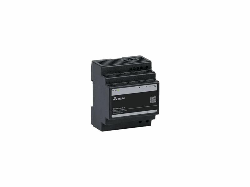 Alimentation série DRC Mono. Delta - 24VDC / 3,83A, 100W - pour rail DIN | REF DRC24V100W1RZ