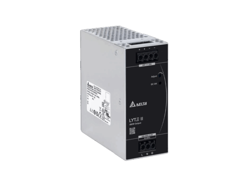 Alimentation série DRF Mono. Delta - 24VDC / 20A, 480W - pour rail DIN | REF DRF-24V480W1GBA