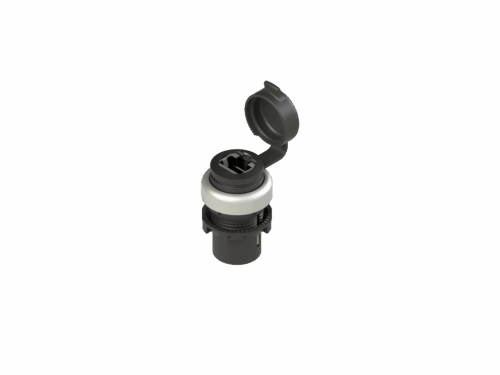 Prise RJ45 Femelle/Femelle sans câble Pizzato | REF E2 1RJ459CAK