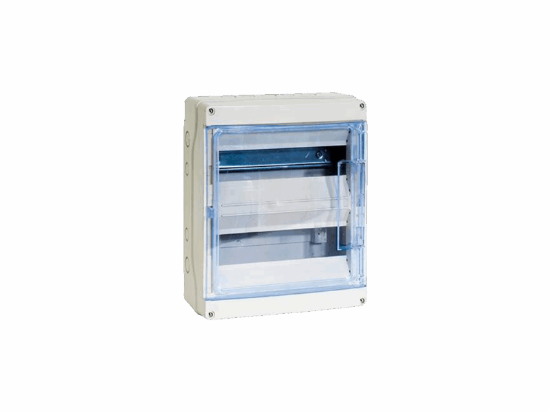 Coffret étanche IP65 - IK07 EUR'OHM - 2 rangées 24 modules | REF EU19115