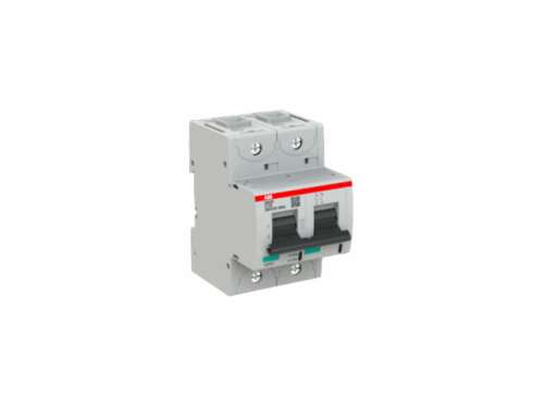 Disjoncteur modulaire S800P courbe C ABB - 2P - 50kA - 125A | REF ABBG151700