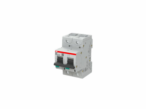 Disjoncteur modulaire S800P courbe D ABB - 2P - 50kA - 80A | REF ABBG151710