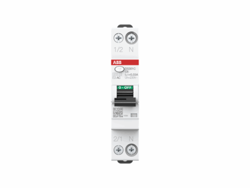 Dijsoncteur différentiel DS301C courbe C type AC 30 mA ABB - 1P + N - 20A | REF ABBL236245