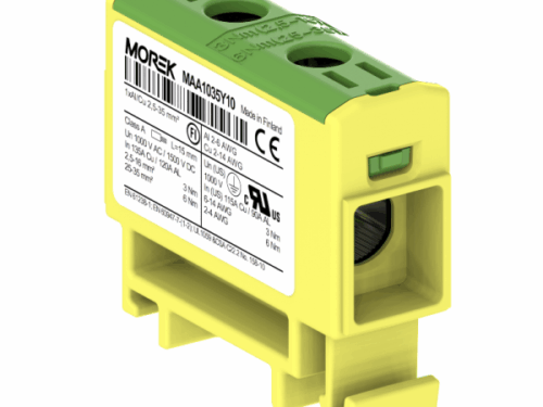 Bloc de jonction - OTL 35 - Vert-Jaune｜Morek