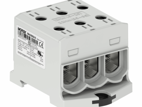 Bloc de jonction - OTL 95-3 - 6 trous - Gris｜Morek