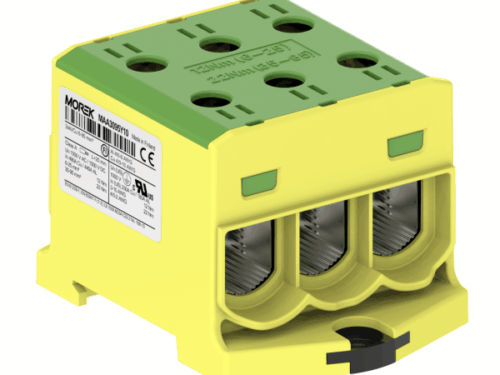 Bloc de jonction - OTL 95-3 - 6 trous - Vert-Jaune｜Morek