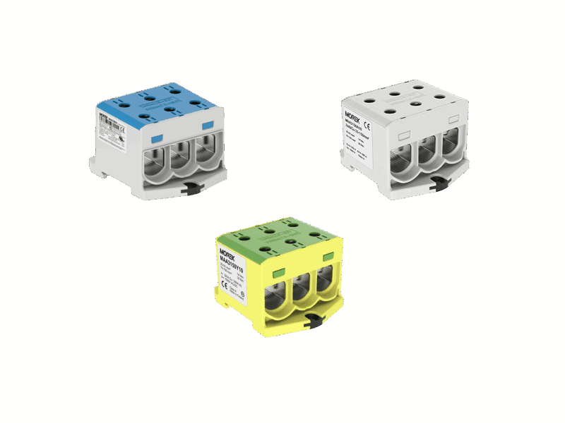 Bloc de jonction Morek - OTL 150-3 | 6 trous