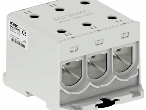 Bloc de jonction Morek - OTL 300-3 | 6 trous - Gris