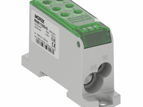 Répartiteur unipolaire Morek - OJL 135A - Vert