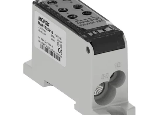 Répartiteur unipolaire Morek - OJL 135A - Noir