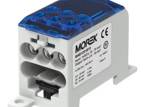 Répartiteur unipolaire Morek - OJL 200A - Bleu