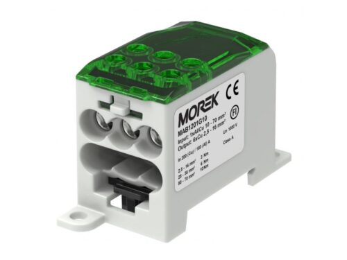 Répartiteur unipolaire Morek - OJL 200A - Vert