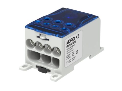 Répartiteur unipolaire Morek - OJL 400A - Bleu