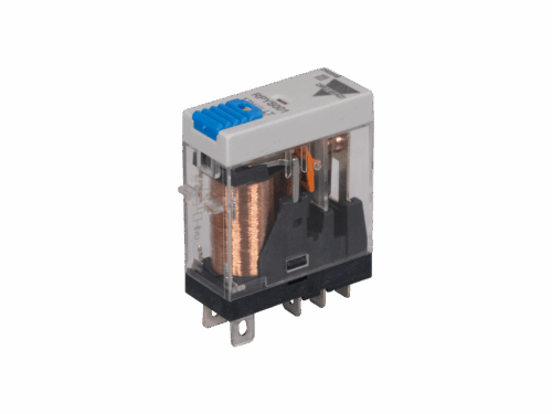 Relais 1 RT Gavazzi - 10A 12VCC LED + BP + ID | REF RPYS001012DLT