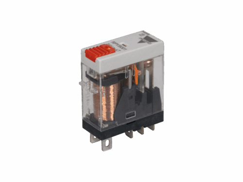 Relais 1 RT Gavazzi - 10A 24VCA LED + BP + ID | REF RPYS001024ALT