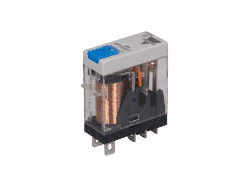 Relais 1 RT Gavazzi - 10A 24VCC LED + BP + ID | REF RPYS001024DLT