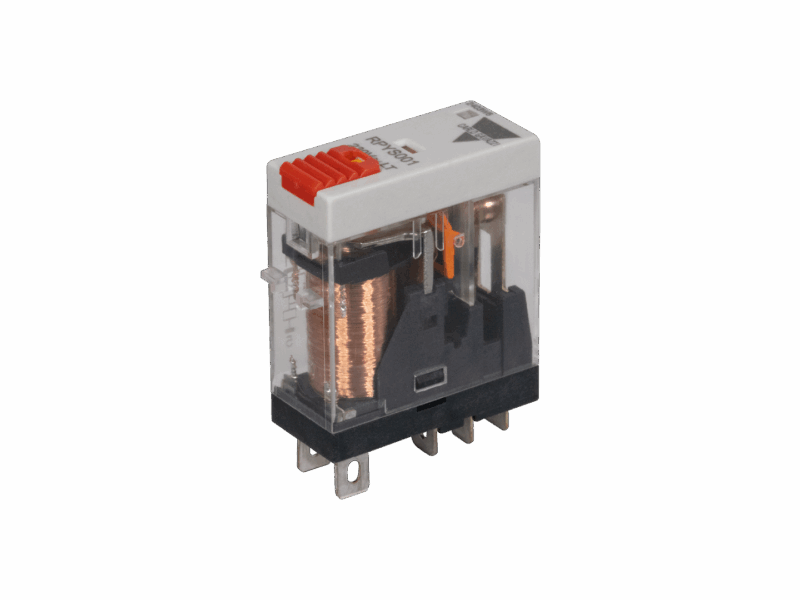 Relais 1 RT Gavazzi - 10A 230VCA LED + BP + ID | REF RPYS001230ALT