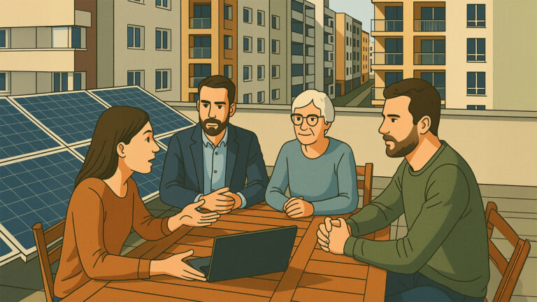 Autoconsommation collective en copropriété