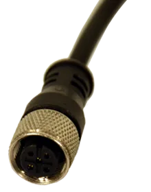Câble avec connecteur femelle - 10m + connecteur droit M12 - 5 broches｜Reer Safety