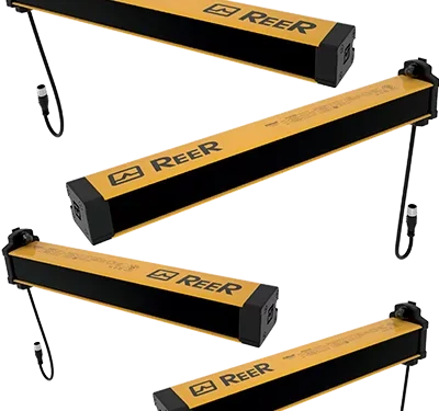 Kit de bras de muting en T - 2 faisceaux croisés｜Reer Safety