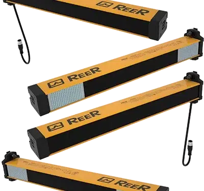 Kit de bras de muting en T - 4 faisceaux parallèles｜Reer Safety