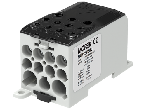 Répartiteur unipolaire Morek - OJL 280A - Noir