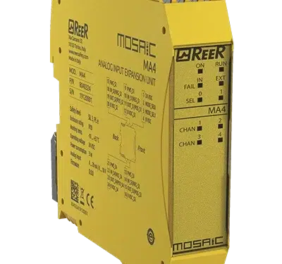MOSAIC MA4-1 Unité d’extension de 4 entrées analogiques 4-20 mA, 0-10 V|Reer Safety